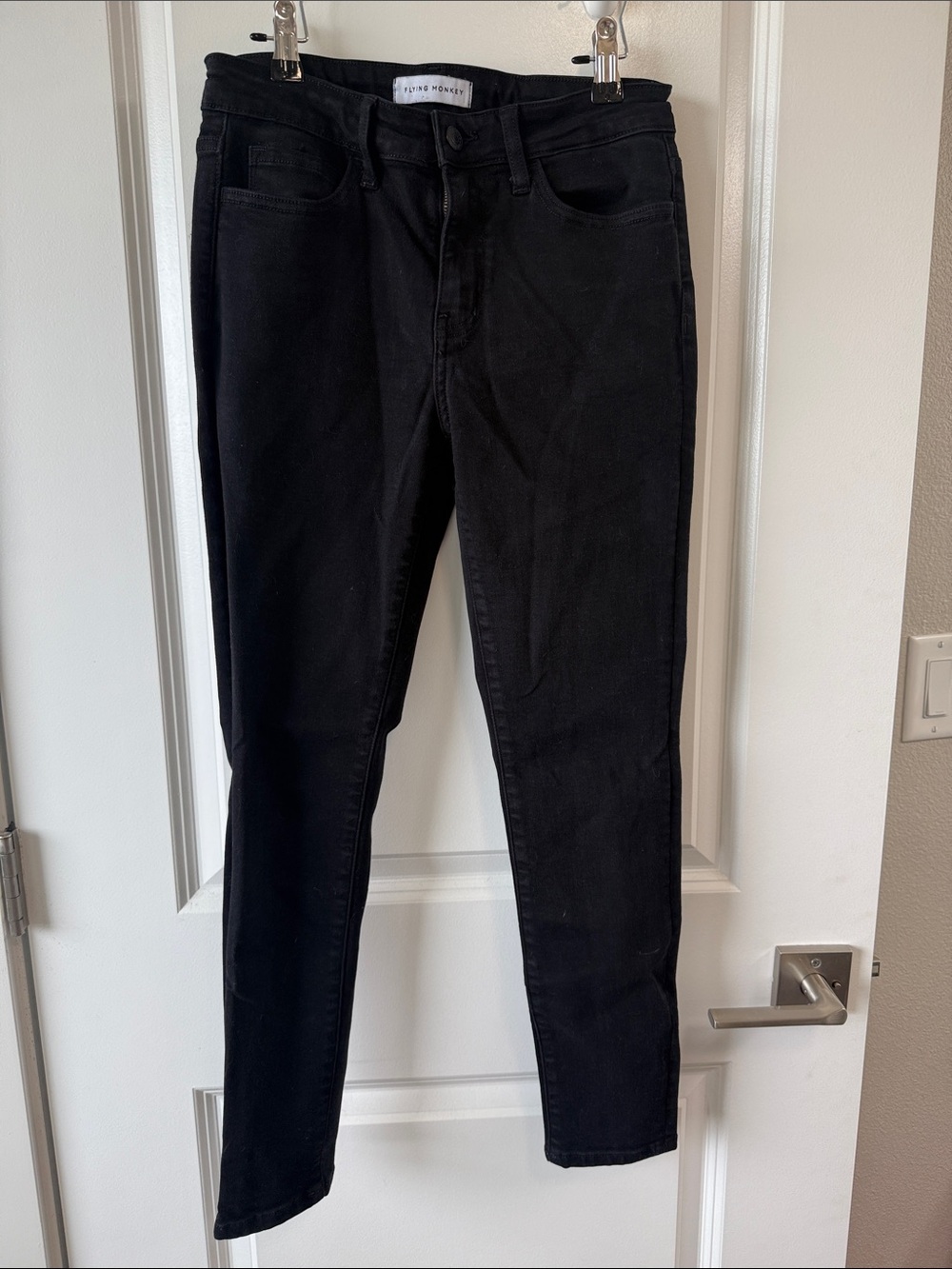 Flying Monkey Women’s Skinny Jeans - Black